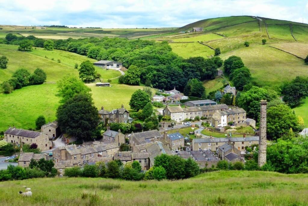 Shed End, In 18Th Century Lothersdale Mill Bd20 8En Esterno foto